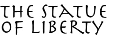 The Statue of Liberty