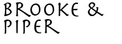 Brooke and Piper